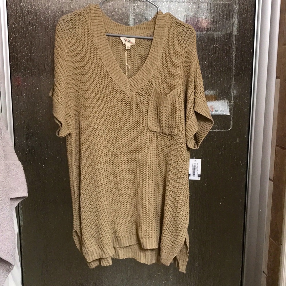 Deep South Pout boutique Bibi beach tunic with front pocket